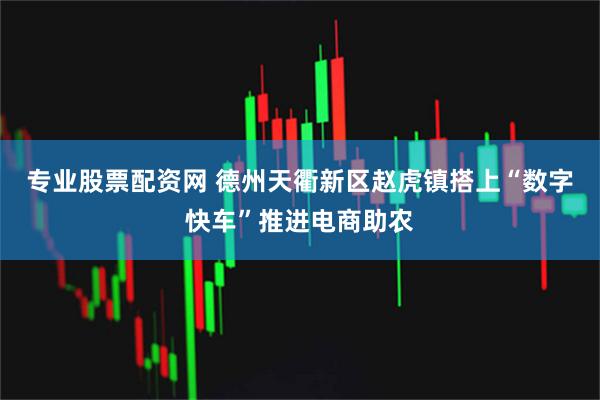 专业股票配资网 德州天衢新区赵虎镇搭上“数字快车”推进电商助农